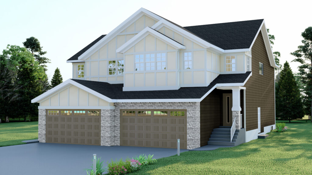 The Fairview model, one of the affordable homes near Calgary built by Golden Homes