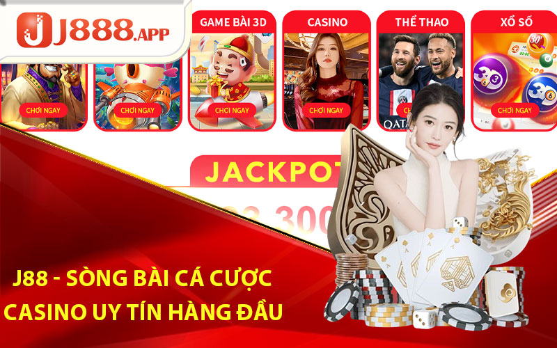 J88 - Sòng bài cá cược casino uy tín hàng đầu 