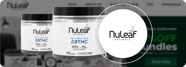Nuleaf Naturals Delta 9 THC Gummies 