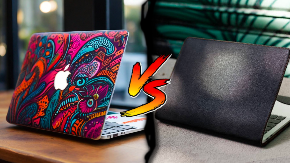 Macbook case vs Macbook skins