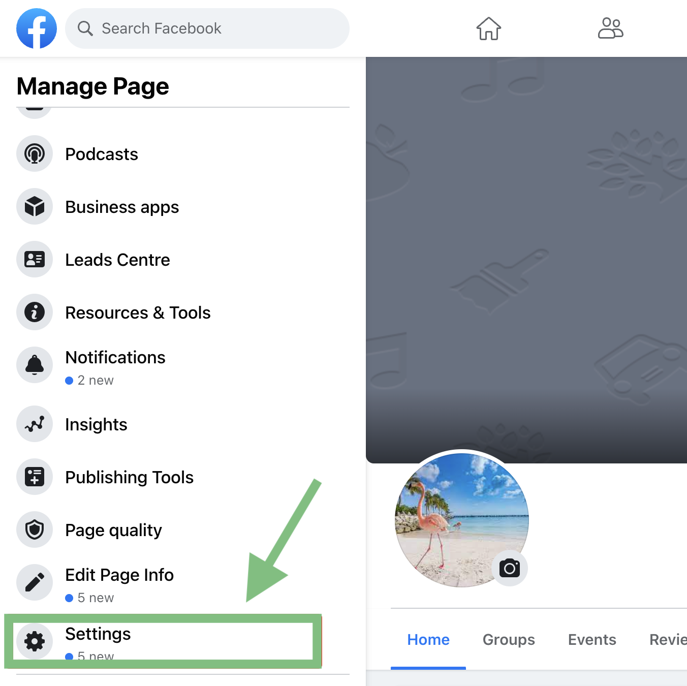 A screenshot of a facebook page

Description automatically generated