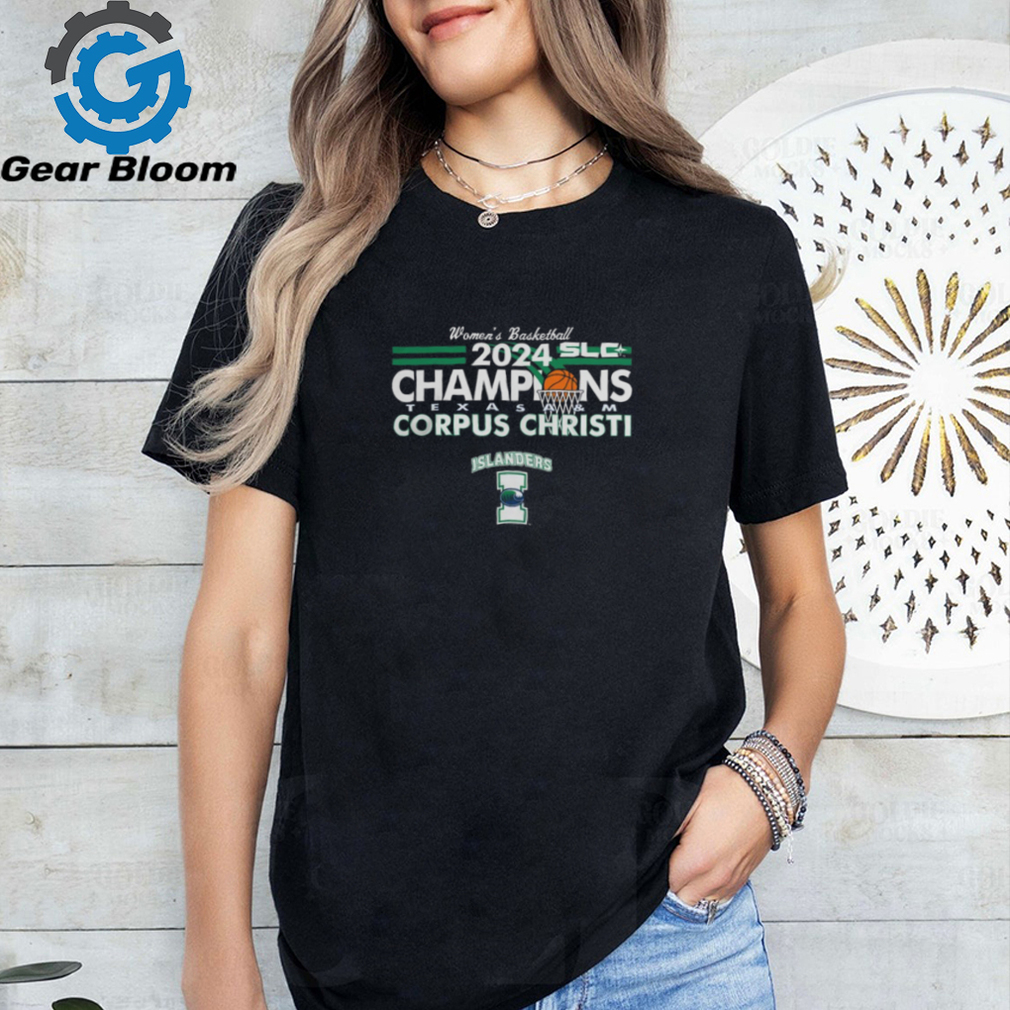 Texas A & M University Corpus Christi Women's Basketball 2024 Southland Tournament Champions T Shirt