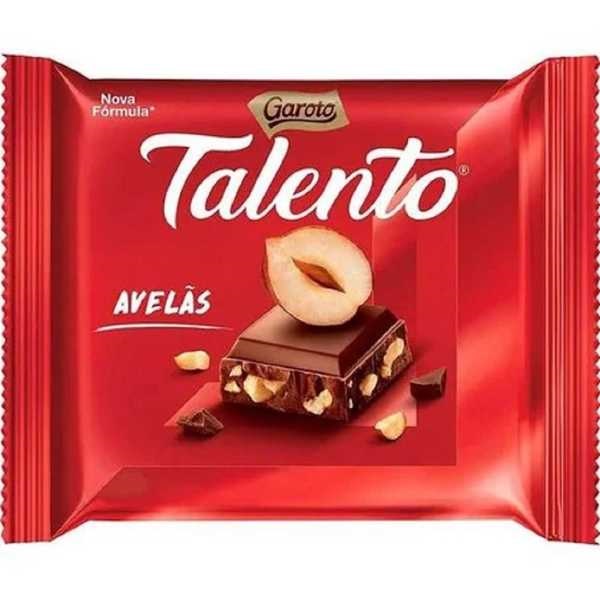 Chocolate Talento ao Leite Avelãs Talento
