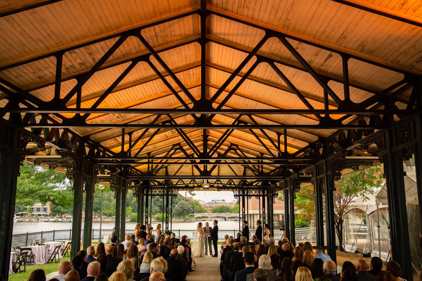 boston musuem of science wedding photographer nicole chan pavilion