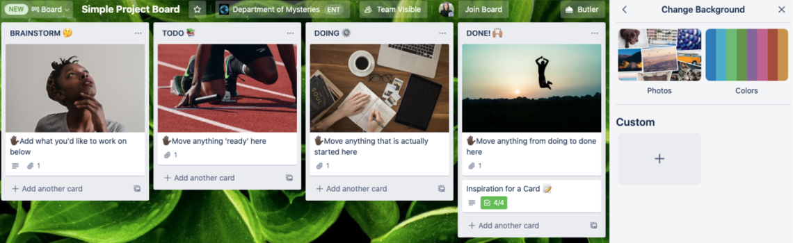 Customization for Trello