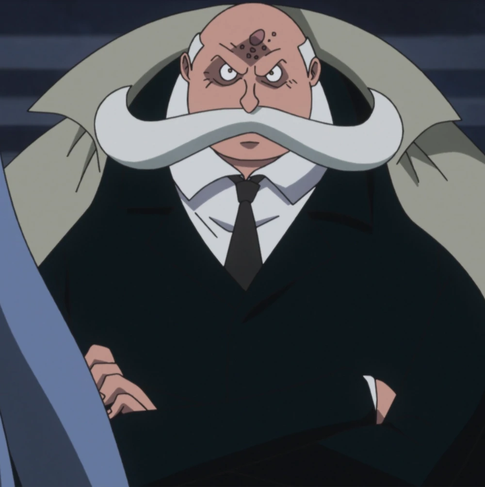 Topman Warcury in One Piece.