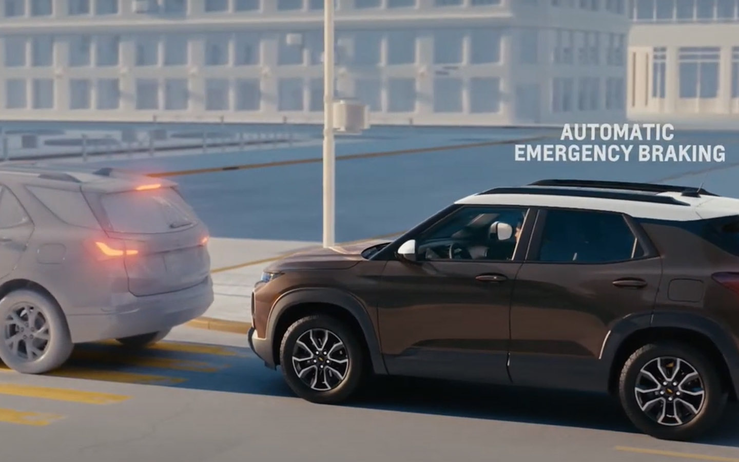 Automatic Emergency Braking feature of Chevrolet Safety Assist
