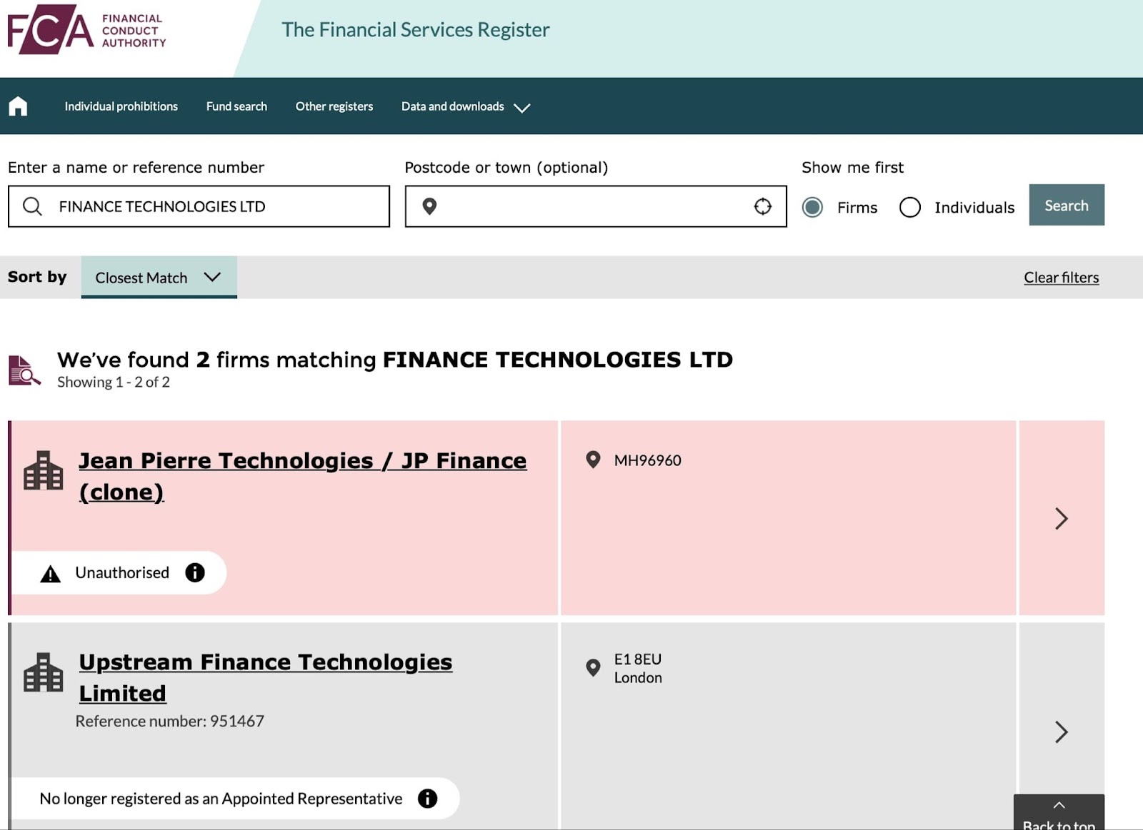 Finance Technologies LTD Reviews-scam