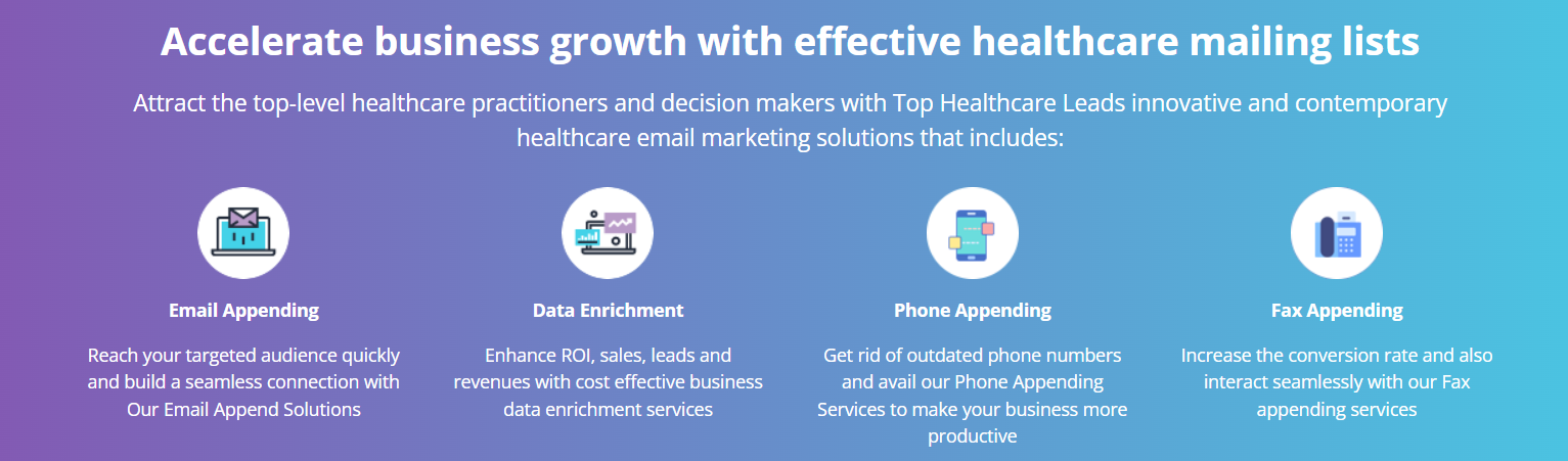 Top Healthcare Leads Experience
