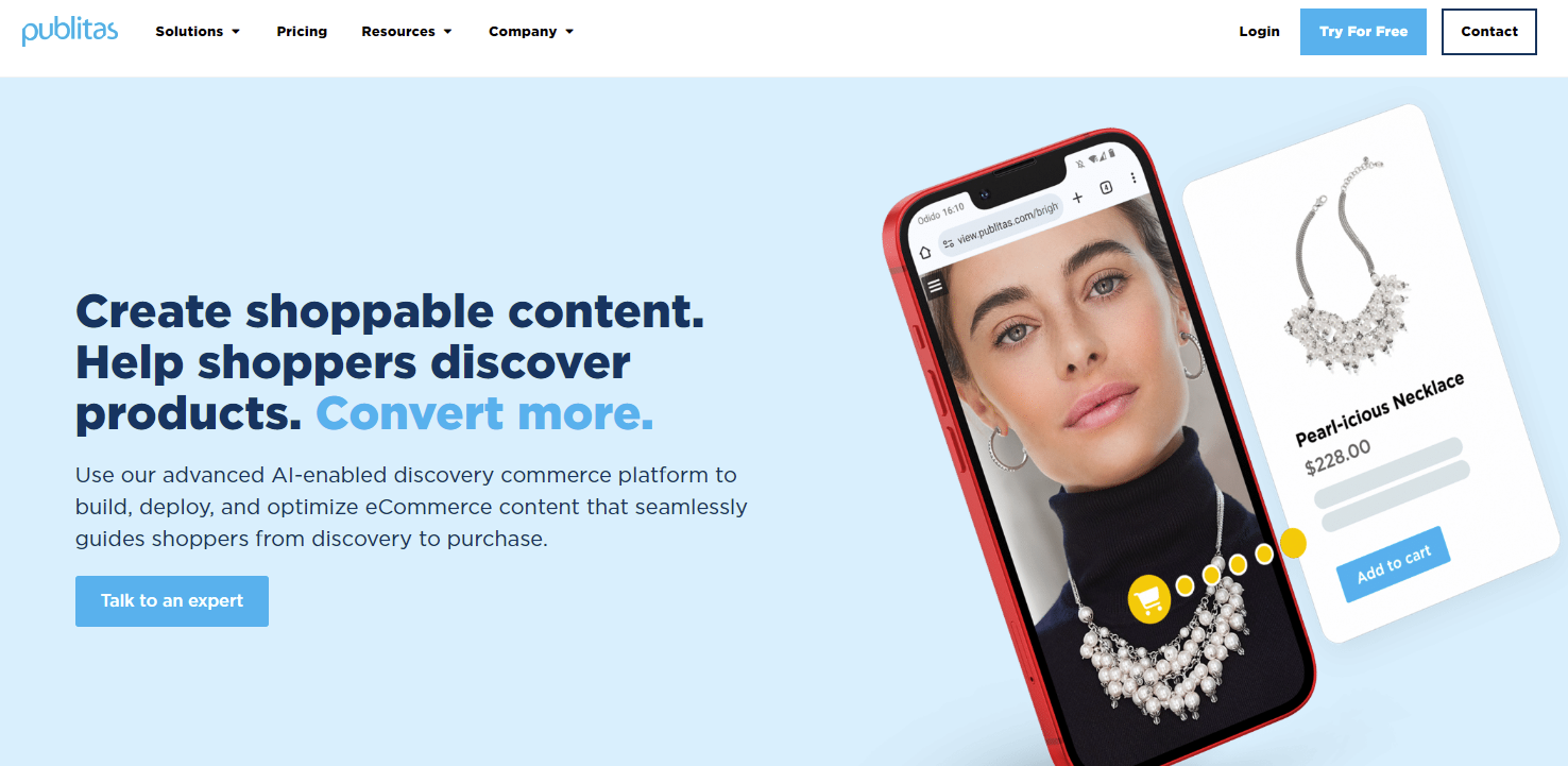 video shopping platform