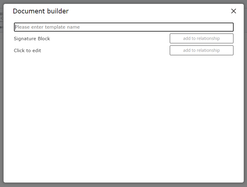 Document Builder