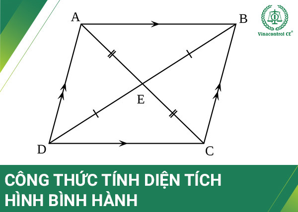 Diện tích hình bình hành tính như thế nào?