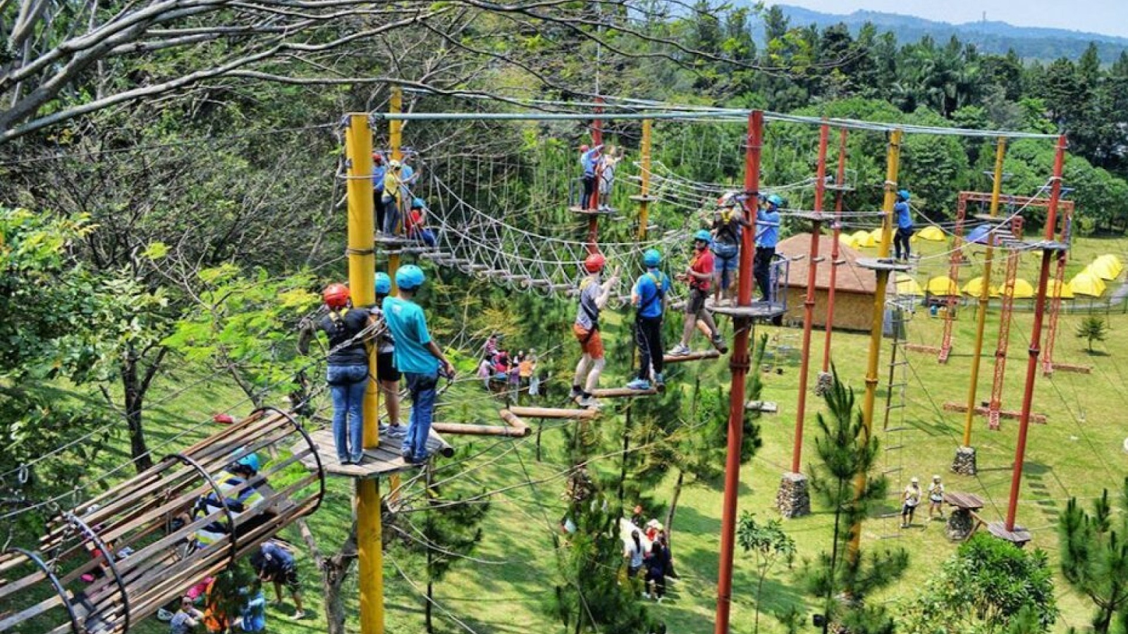 tempat outbound di bogor taman budaya sentul