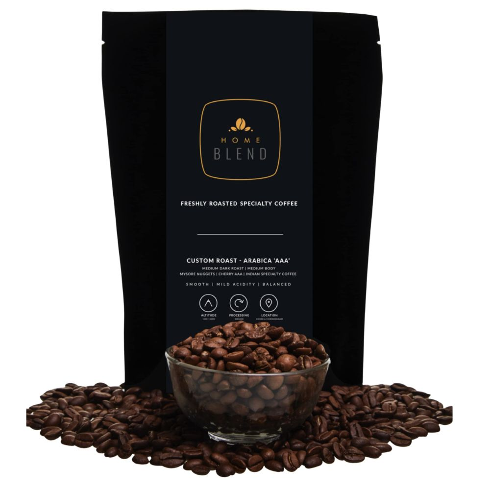 Home Blend Dark Roast Bean Coffee: Best Coffee in India