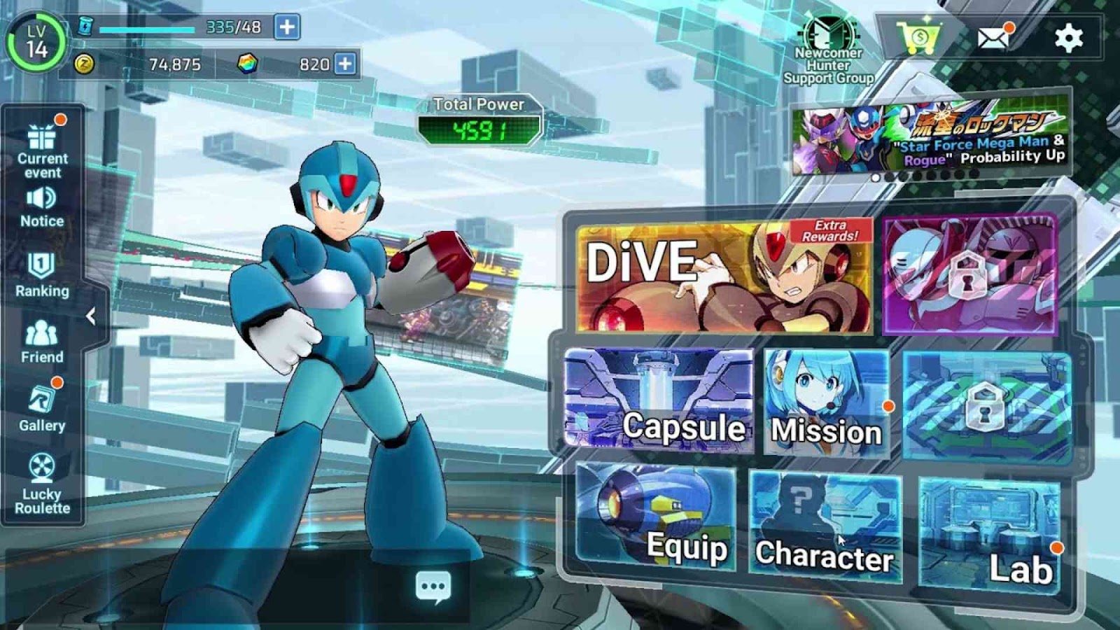 Mega Man X Dive on PC