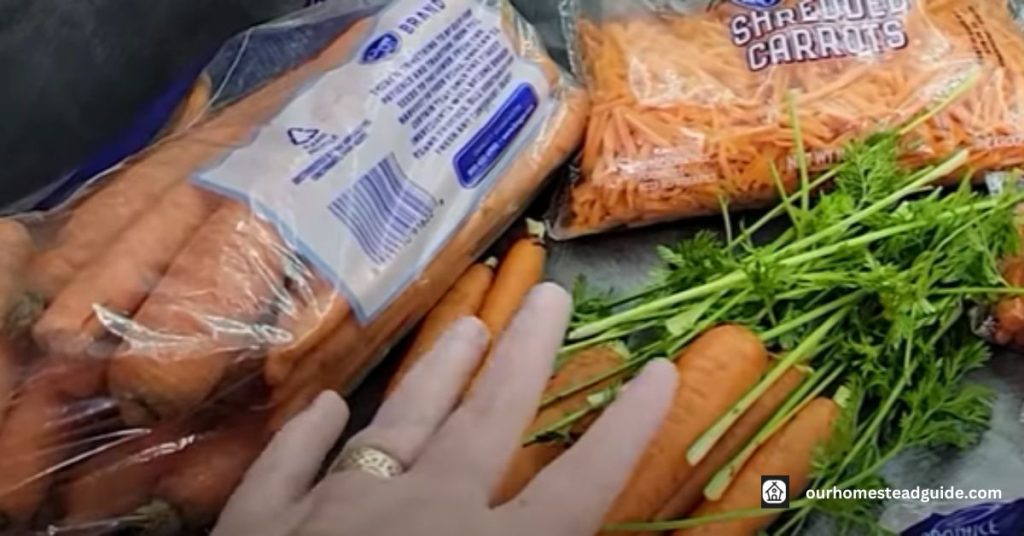 Dehydrate Carrots