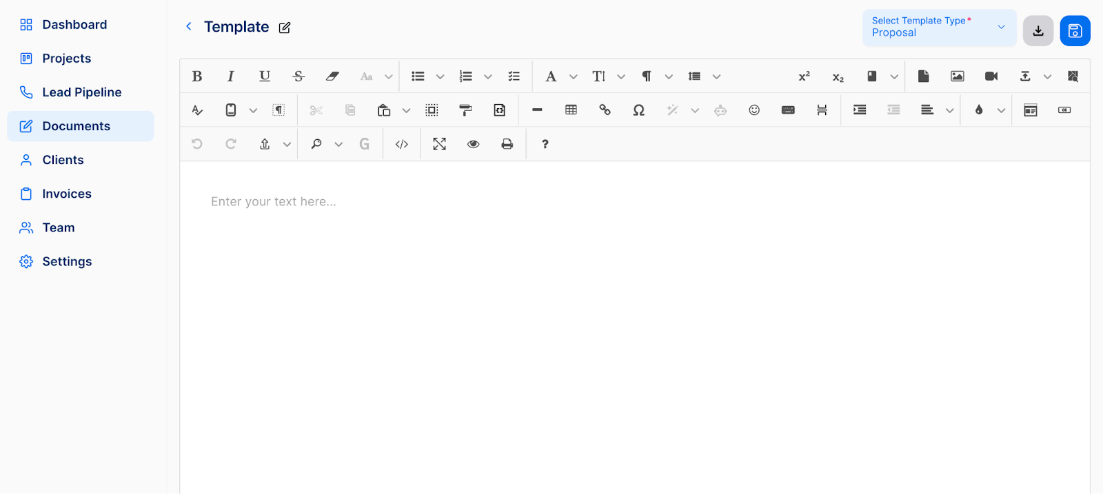 preview-document-template