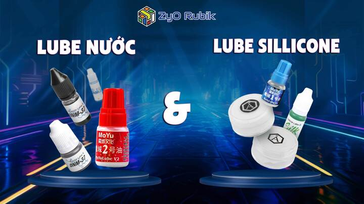 Lube Nước và Lube Silicone: Lube nào đáng tiền nhất cho Cuber?