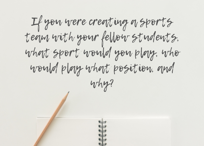 creative writing prompts for eighth graders