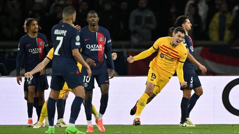 Thành Tích Đối Đầu: Barcelona vs Paris Saint-Germain