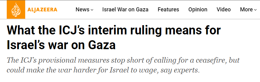 پیامد حکم موقت دیوان بین‌المللی دادگستری بر جنگ اسرائیل در غزه چیست؟