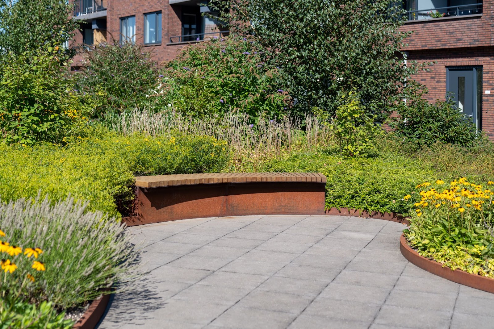 Inspiratie voor de Tuin: Cortenstaal Borderrand