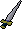 Decorative sword (gold)