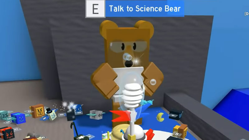 Talk to Science bear