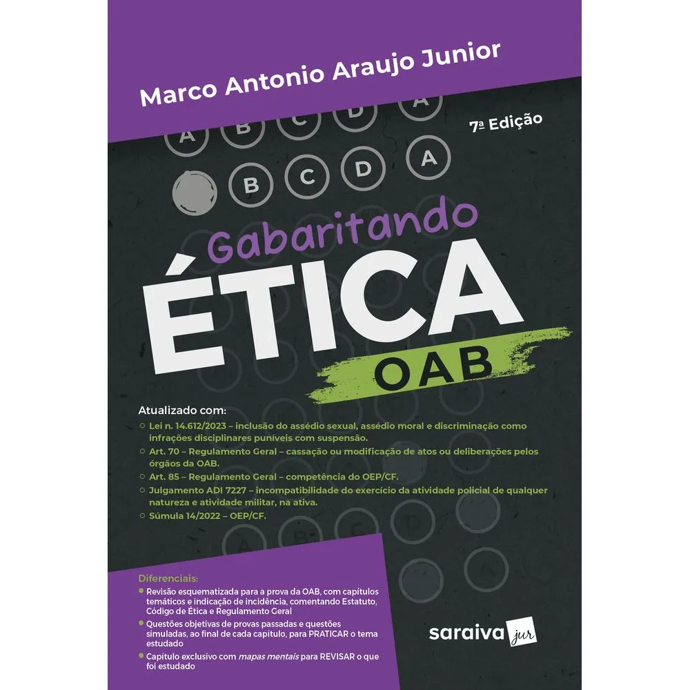 ética jurídica: capa de livro