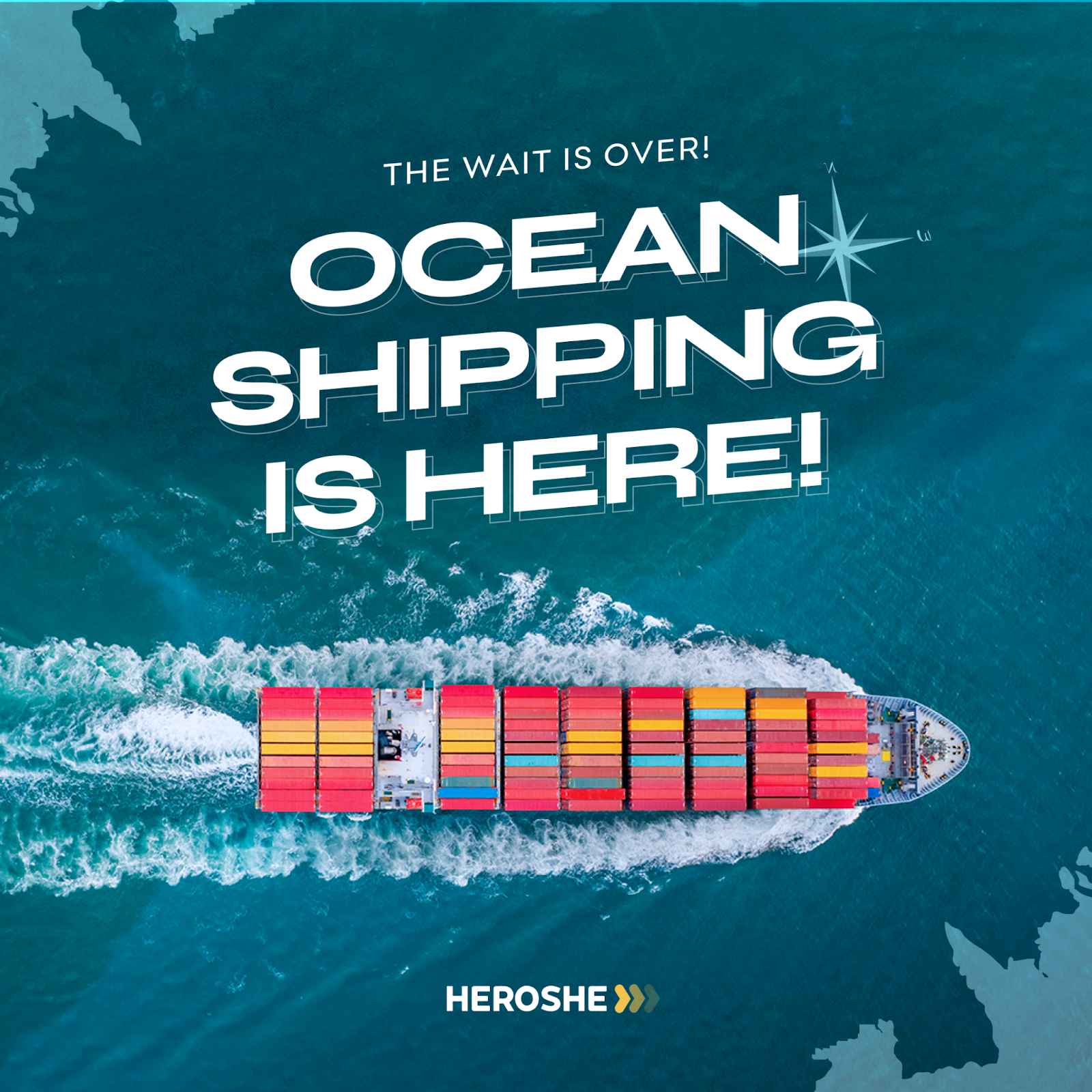 ocean shipping with Heroshe