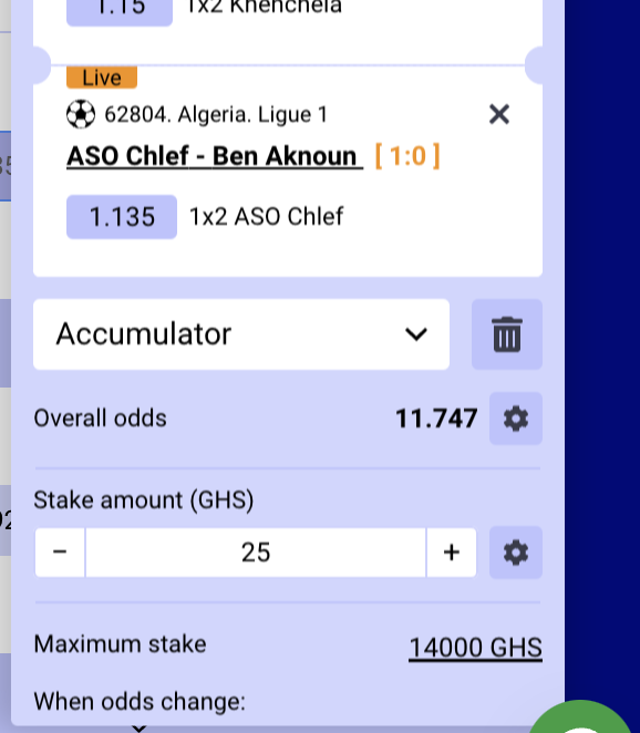 Paripesa Betslip
