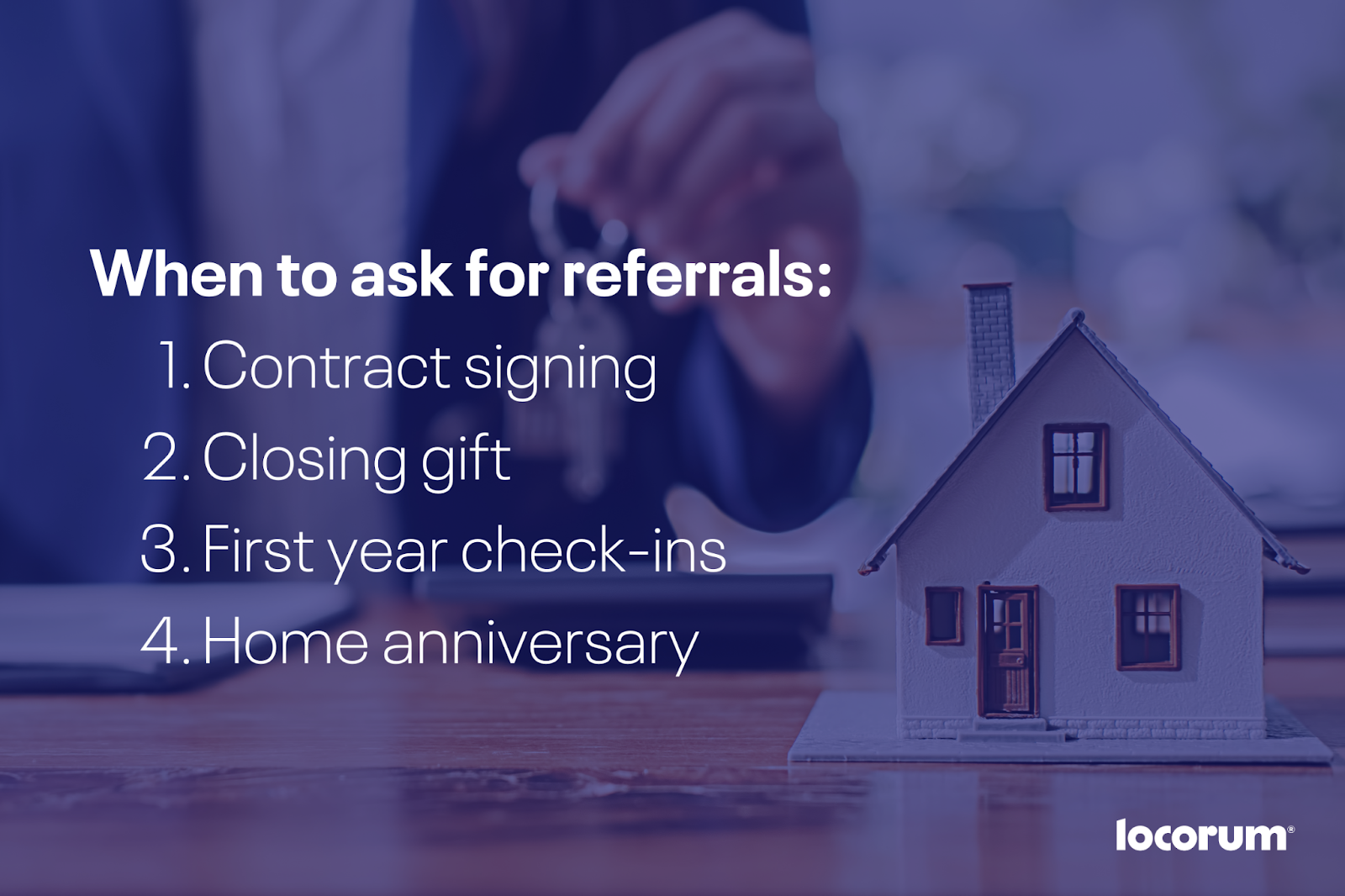 When to ask for referrals