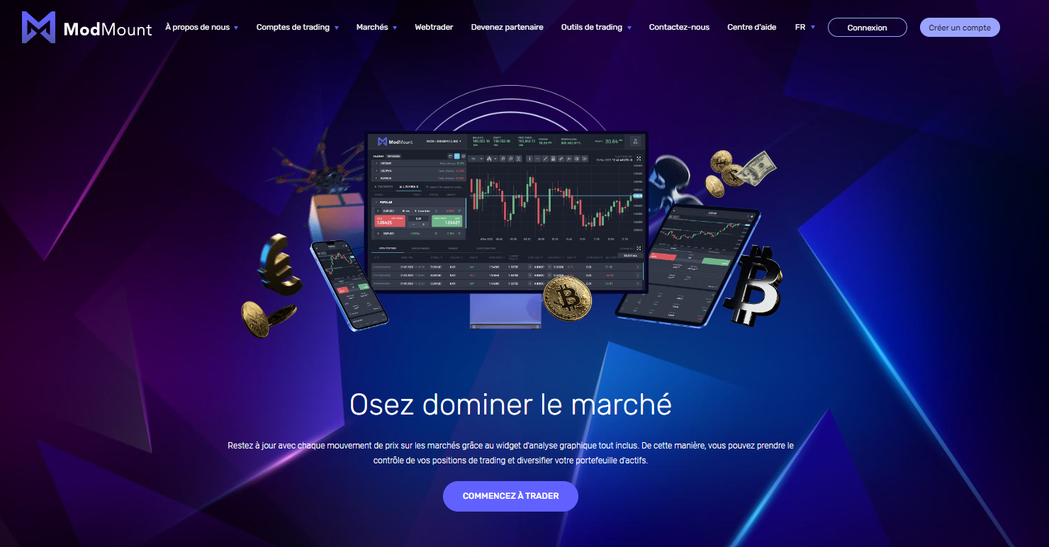 ModMount comme le meilleur courtier forex