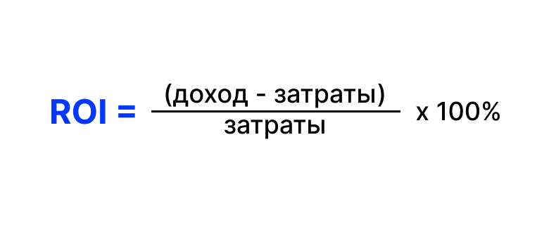 Показатель ROI