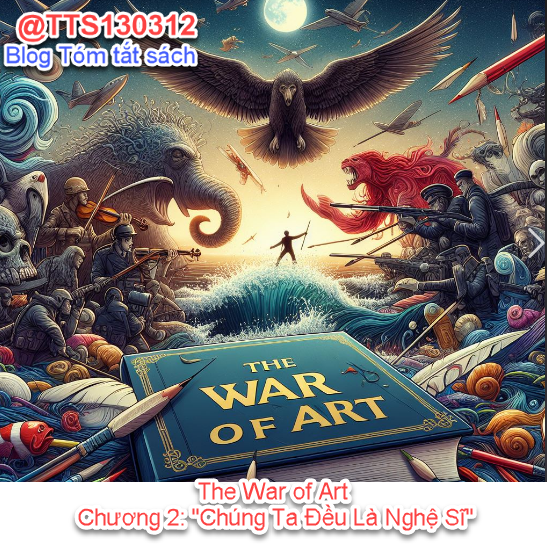 The War of Art - Chiến Tranh Nghệ Thuật: Đánh Bại Kẻ Thù Bên Trong và Phát Huy Sức Mạnh Tạo Nên TTS130312