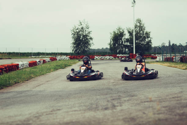 Go-karting race together