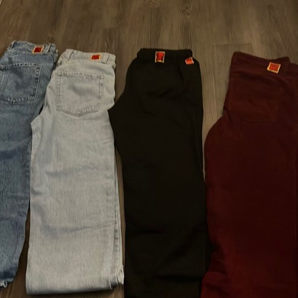 Picture showing an array of empyre pants .