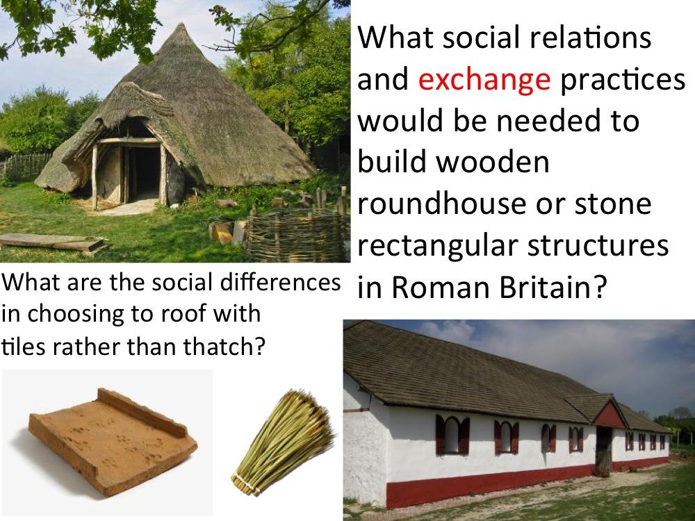 A house with straw roof and straw brooms

Description automatically generated