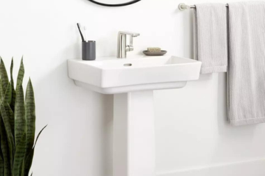 comparing bathroom remodeling sink vanity ideas pedestal design custom built michigan