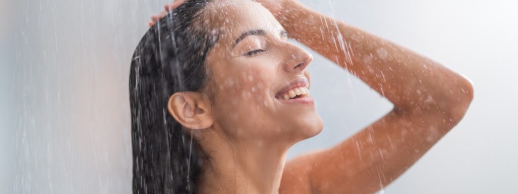 Fordeler med å dusje etter soling