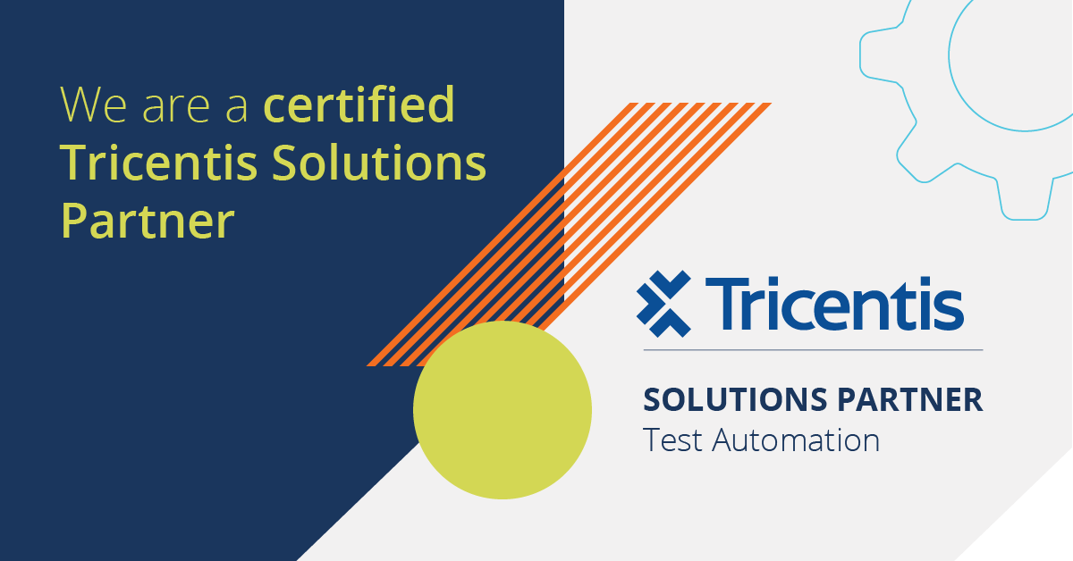 We are a certified Tricentis Solutions Partner

Tricentis
Solutions Partner
Test Automation