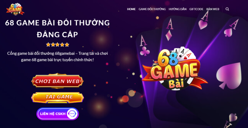 Quy trình đăng ký tài khoản 68 game bài trên ứng dụng