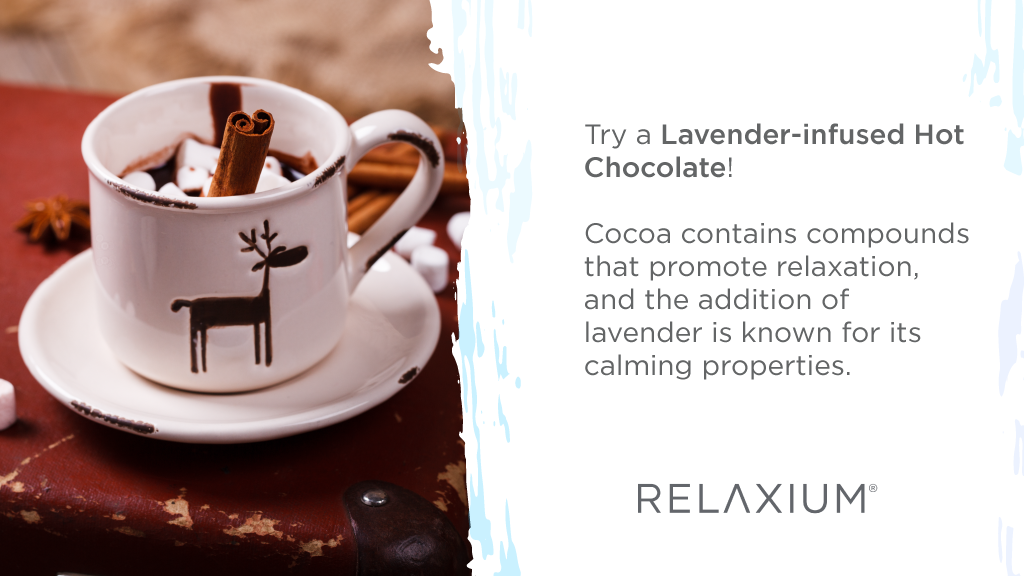 Lavender infused hot chocolate