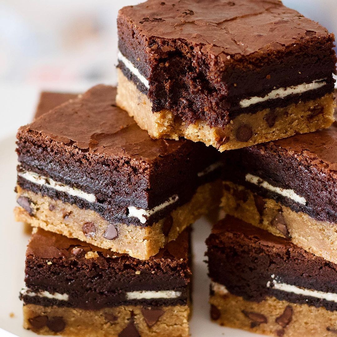 slutty brownies receta