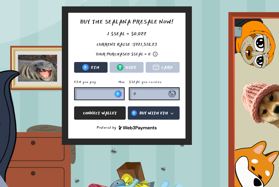 Sealana (SEAL) Presale On Solana Nears $1 Million Mark – Next Big Meme Coin?