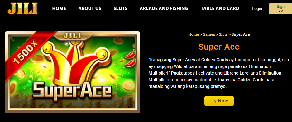 Super ace free game with jili games