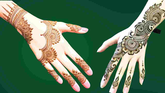 TYOHAR PE LAGANE KE LIYE MEHNDI DESIGN