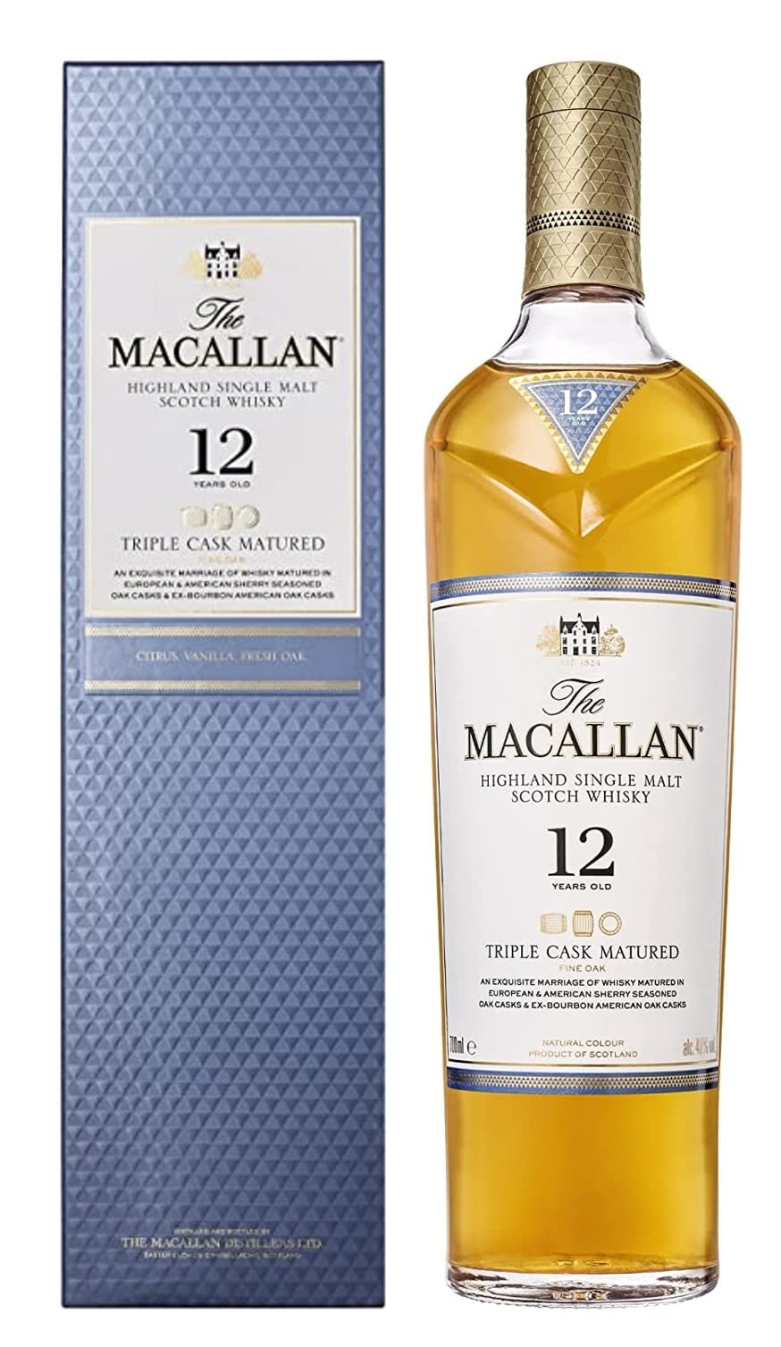Whisky The Macallan Fine Oak 12 Anos 700 Ml