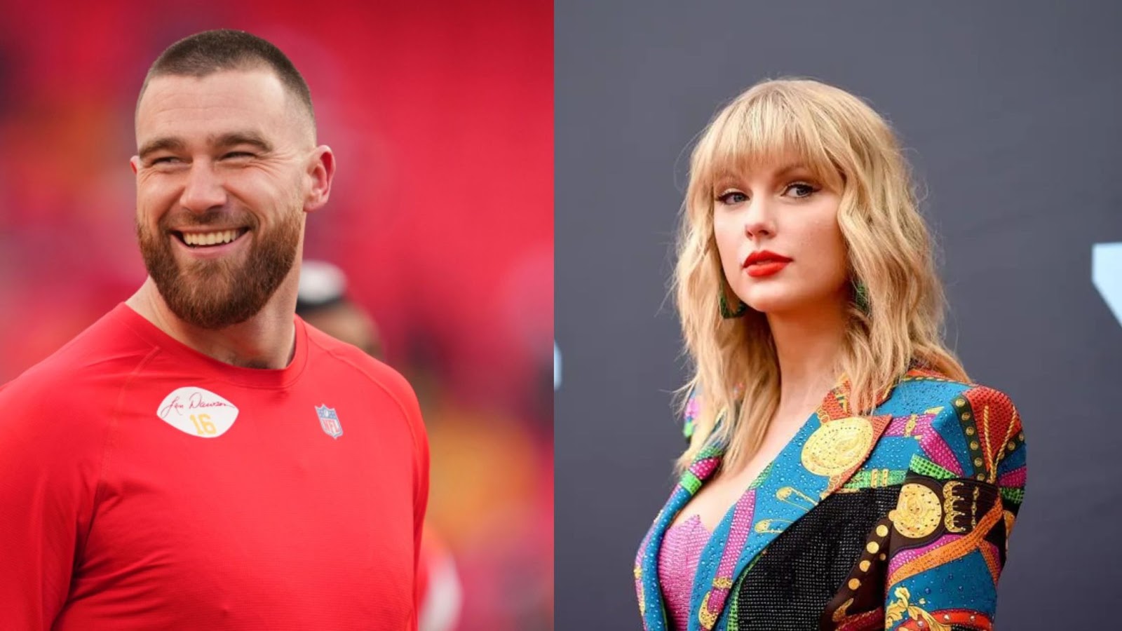 Taylor Swift and Travis Kelce