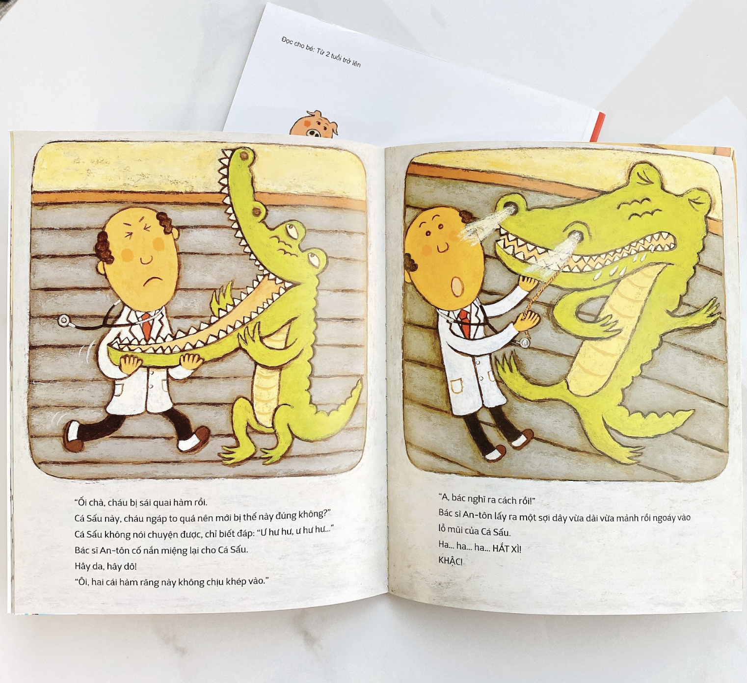 Truyện cho bé 4 tuổi tốt bụng: Bộ sách Bác sĩ An-tôn